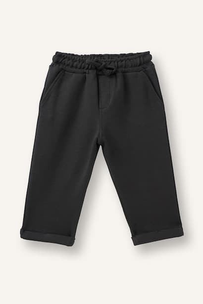 Baby Boy Cuffed Leg Sweatpants Trousers (٣)