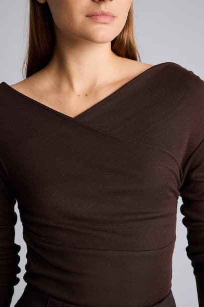 Slim Fit Ribana Long Sleeve T-Shirt (4)