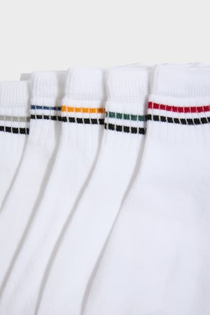 Boy Cotton 5 Piece Socks (4)