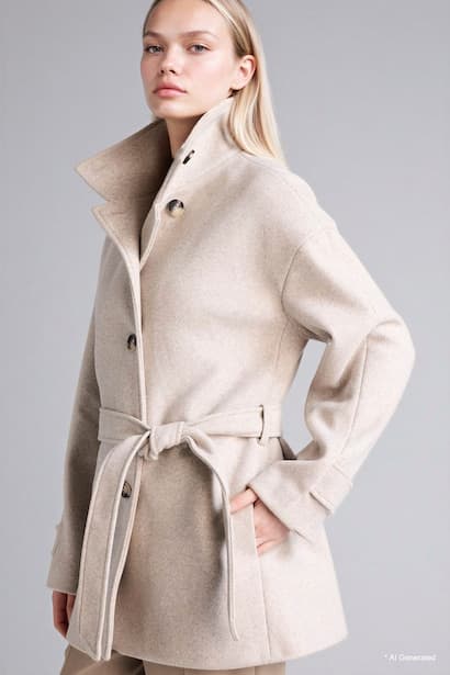 Belted Cachet Coat