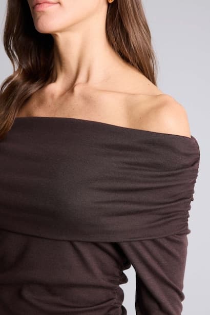 Slim Fit Ribana Long Sleeve T-Shirt (٤)