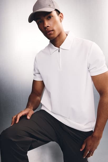 Standard Fit Short Sleeve Polo Shirt Polo T-Shirt