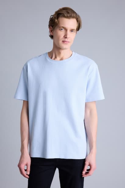 Regular Fit Short Sleeve T-Shirt (٣)