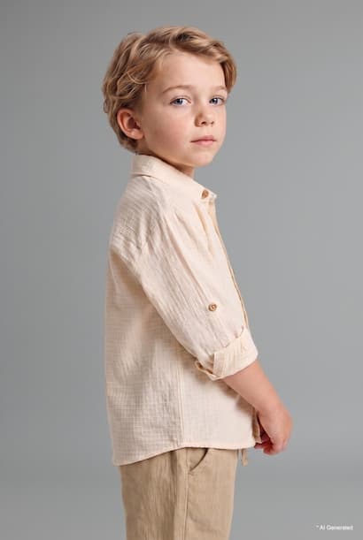 Baby Boy Waffle 2 Piece Set (٣)