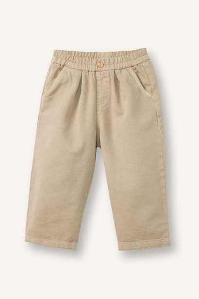 Baby Boy Gabardine Trousers