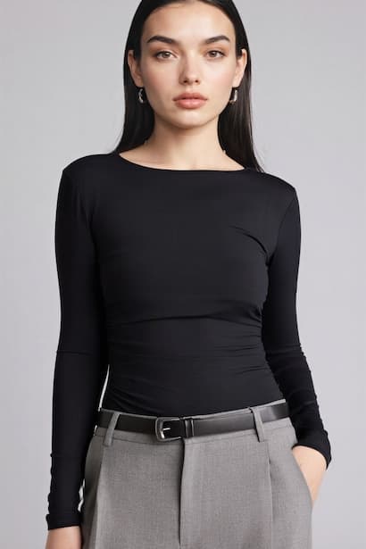 Slim Fit Long Sleeve T-Shirt