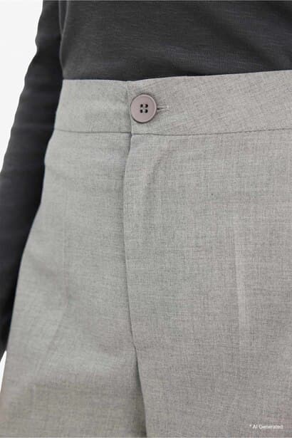 Wide Leg Double Pocket Trousers (4)