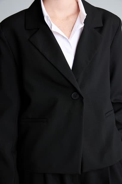 Relax Fit Blazer Modest (٤)