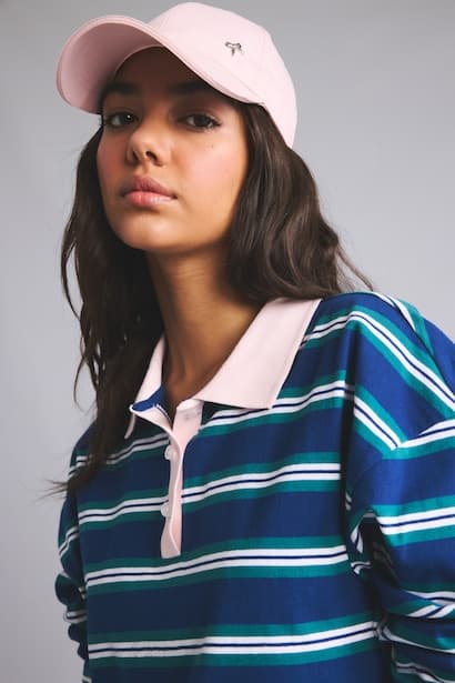 Loose Fit Polo Neck Sweatshirt (4)