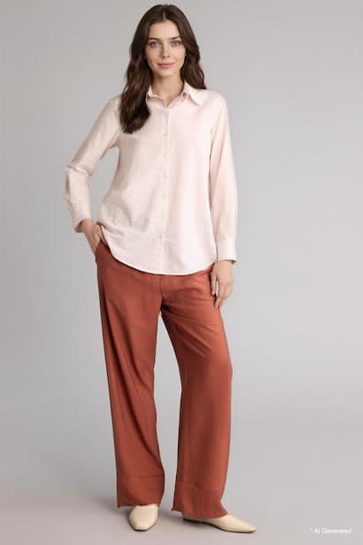 Regular Fit Trousers Modest