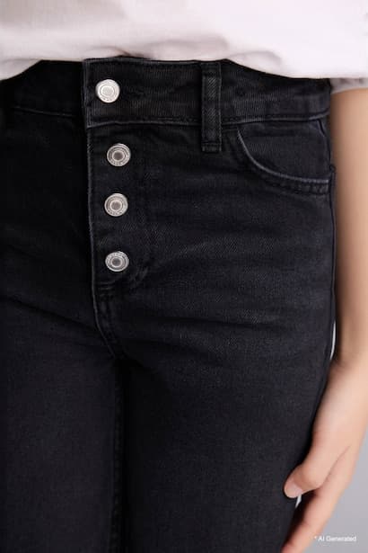 Girl Wide Leg Jeans (4)