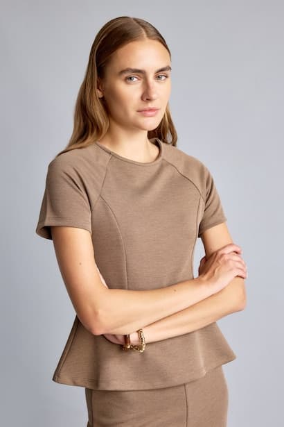 Slim Fit Short Sleeve T-Shirt (٣)