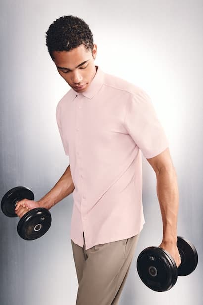 Slim Fit Short Sleeve Shirt