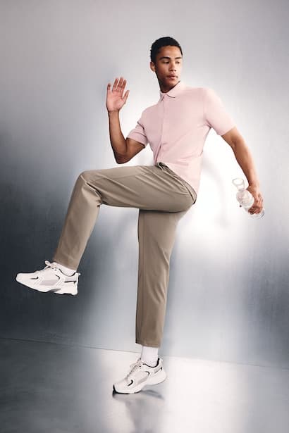 Slim Fit Short Sleeve Shirt (٣)