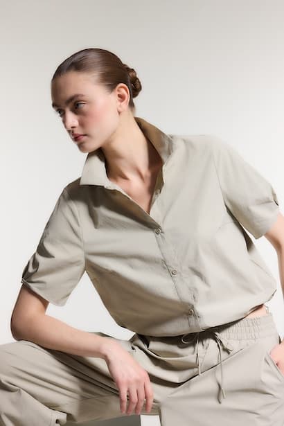 Basic Short Sleeve Shirt (3)