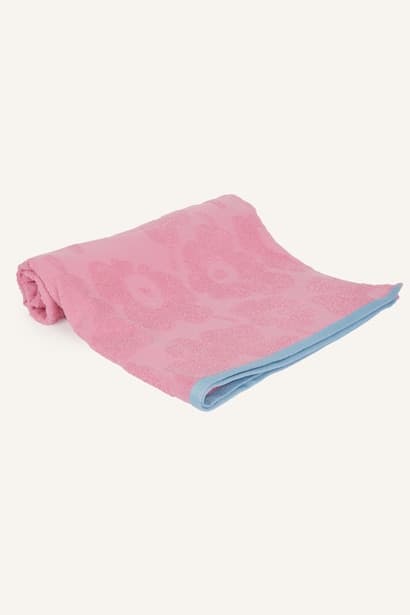 Patterned Cotton Pink Beach Towel