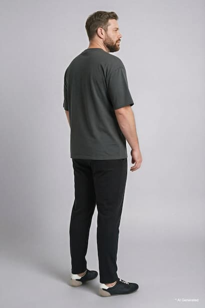Plus Size Elastic Waist Sweatpants (3)