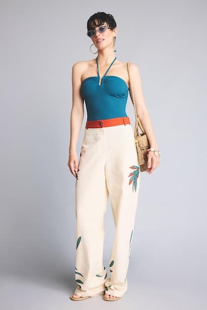 Jaquette x DeFacto Patterned Beach Trousers (3)
