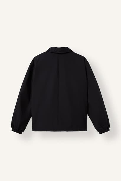 Regular Fit Waterproof Contrast Collar Pockets Jacket (٣)