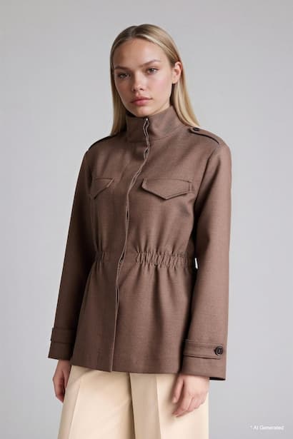 Regular Fit Jacket Collar Blazer