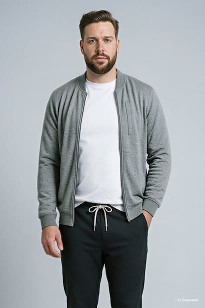 Regular Fit Teddy Collar Cardigan