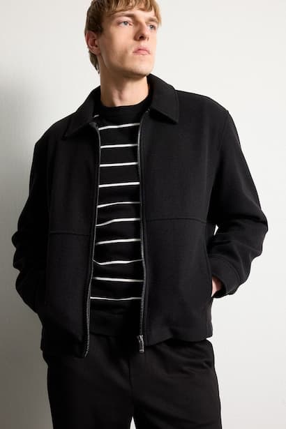 Cachet Zipper Puffer Jacket (٣)