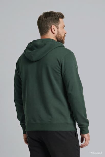 Plus Size Zip-Up Hoodie Cardigan (3)