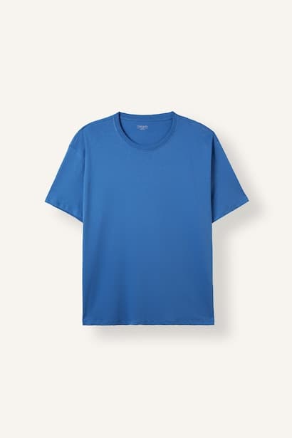 Plus-Size 100% Cotton Breathable Fabric T-Shirt