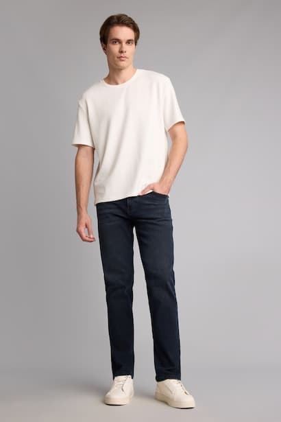 Sergio Regular Fit Normal Waist Jeans Denims