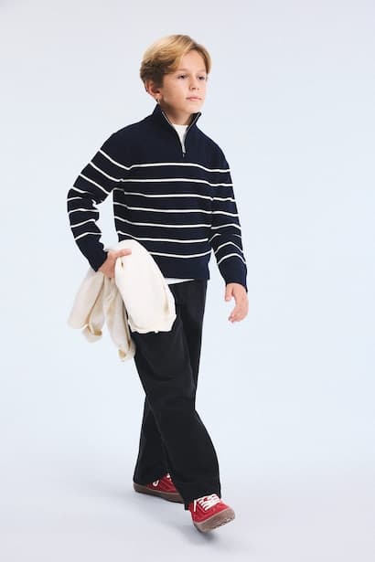 Boy Barrel Fit Comfortable Wide Cut Jeans (٣)