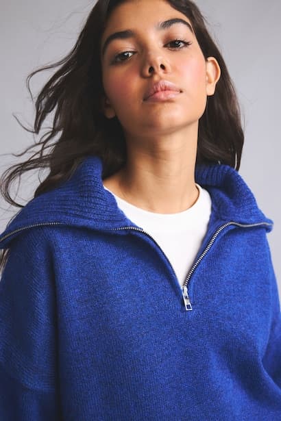 Regular Fit Half Turtleneck Pullover (٤)