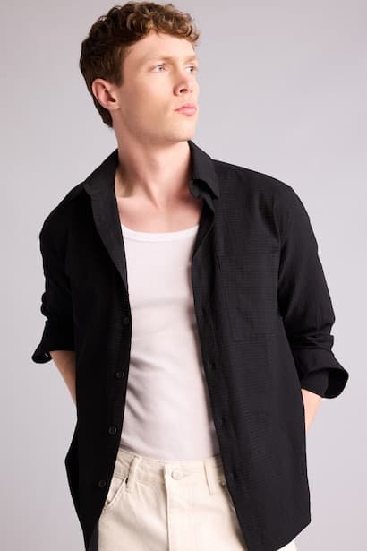 Regular Fit Long Sleeve Shirt (3)