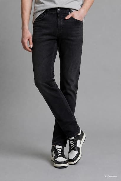 Sergio Regular Fit Regular Leg Jeans (4)