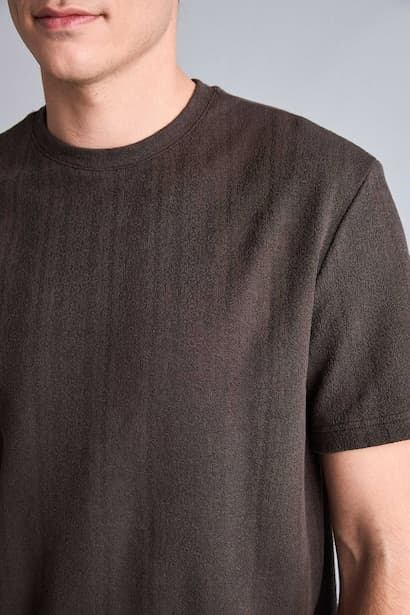 Regular Fit Crew Neck Short Sleeve T-Shirt (٤)