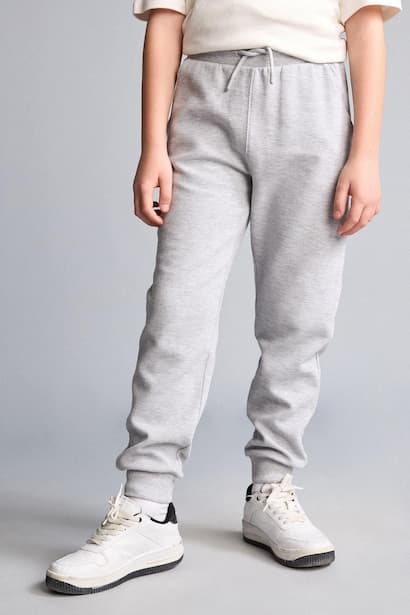 Boy Elastic Waist Pocket Sweatpants Trousers (٣)