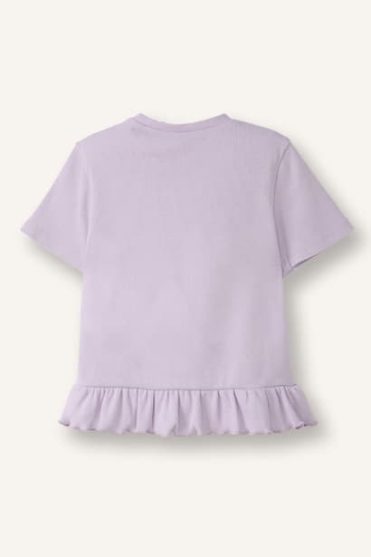 Baby Girl Floral Long Sleeve T-Shirt (٣)