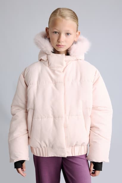 Hooded Puffer Jacket Coat