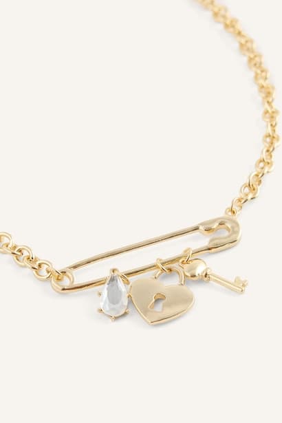 Woman 2 piece Necklace Jewellery (4)