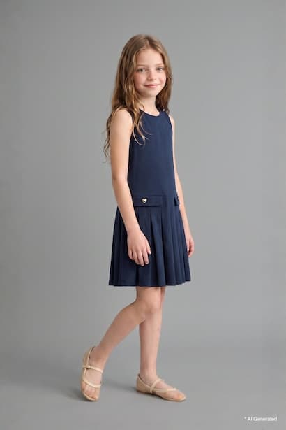 Girl Sleeveless Dress