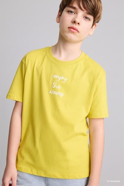 Boy Regular Fit Printed Short Sleeve T-Shirt