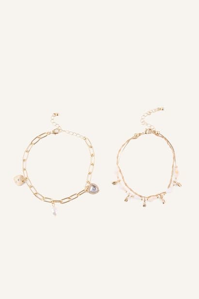 Woman 2-Pack Anklets