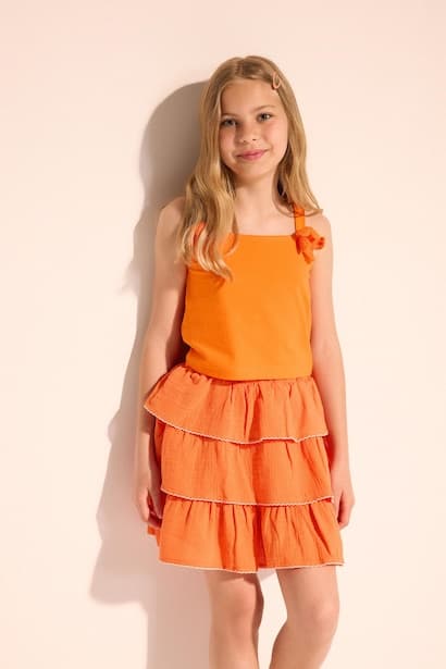Girl Flower Tank Top