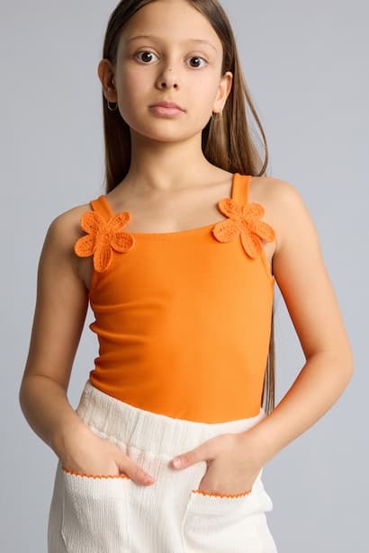 Girl Flower Tank Top (3)