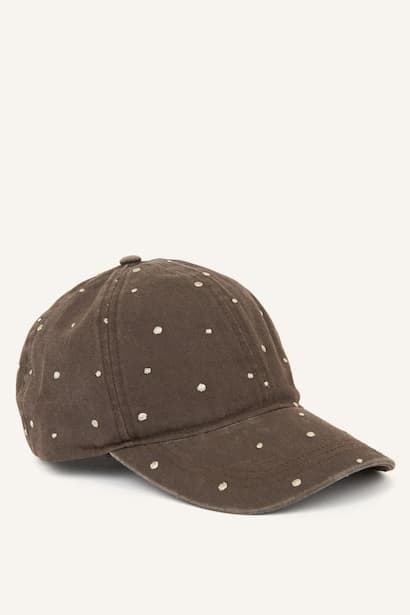 Woman Cotton Embroidered Cap (3)