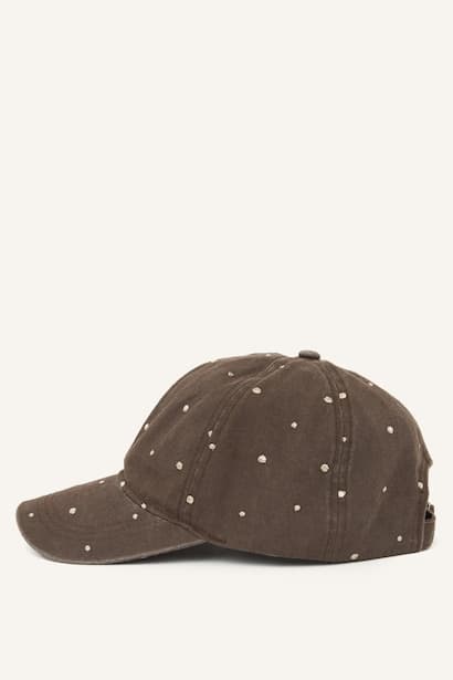 Woman Cotton Embroidered Cap (4)