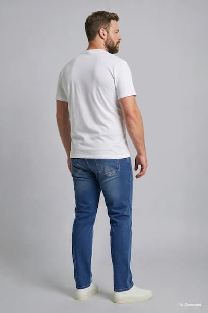 Plus Size Sergio Regular Fit Trousers (3)