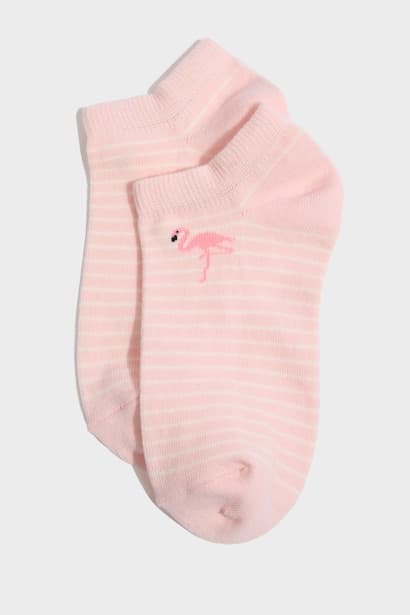 Woman Animal 5 Piece Short Socks Bobby Socks (٣)
