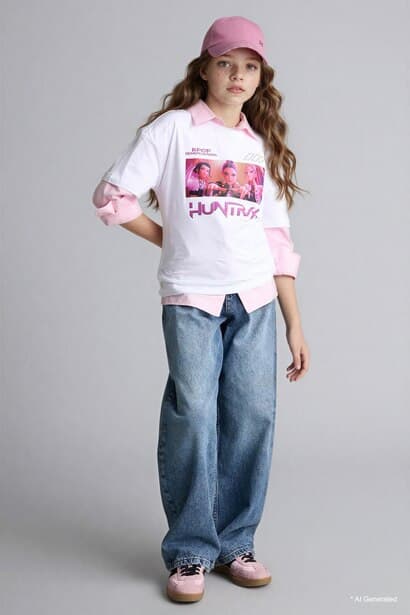 Oversize Fit Short Sleeve T-Shirt (2)