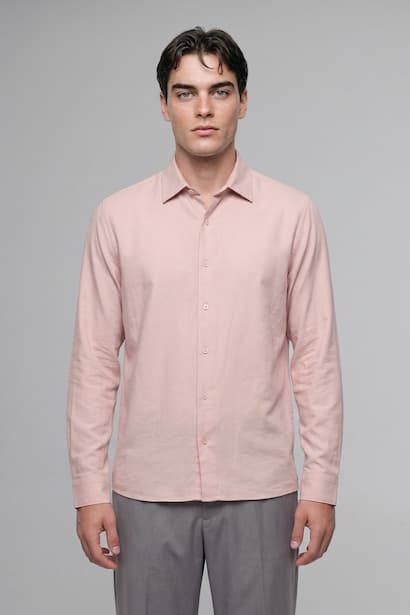 Regular Fit Modal Polo Neck Shirt (3)