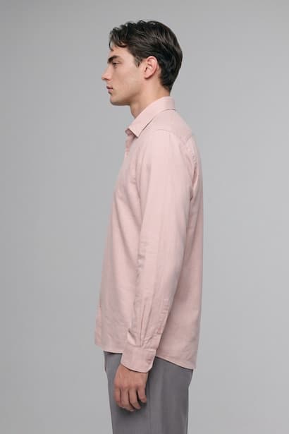 Regular Fit Modal Polo Neck Shirt (4)